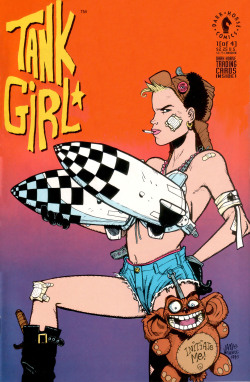 theartofthecover:  Tank Girl #1Art by: Jamie Hewlett & Chris