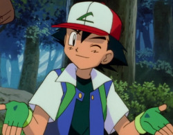 every-ash:  Suave boy, always there to help out. - Movie 04: “Celebi