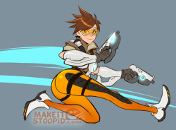 xizrax:  Tracer in full color. done for my Patreon. check it