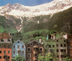 retrospectia:  Houses in Innsbruck, Austria.  From Creative