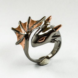 wordsnquotes:  Gorgeous Mythological Creature Rings Contemporary