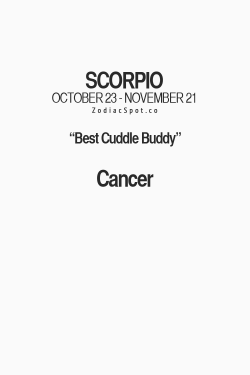 zodiacspot:  Which sign is your best cuddle buddy? Find out here