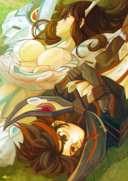 boringmu:  Ouch… KLK print for AFA 2014! Of course this is