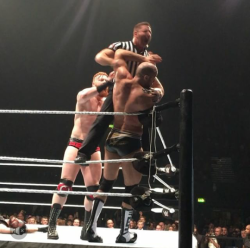 I wanna be that ref between Sheamus & Cesaro!