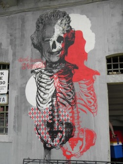 moshita:   Two italian artists from Milan, Italy, work with stencil
