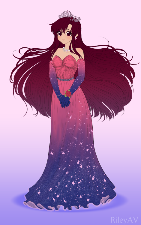 rileyav:commission of me as a princess u//w//u