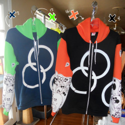 doxolove:  OFF CUSTOM Dual Hooded sweatshirts and regular Duals