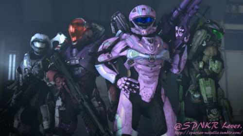 spartan-natallie: Fireteam Rose - “Even the most beautiful roses have thorns.”  Yaaaaay! My little girls have finally been revealed, I feel so complete. And honestly, very surprised of my sudden course to doing a few more SFW related artwork ahahah.