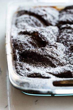 sweetoothgirl:Chocolate Croissant Bread Pudding