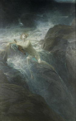 silenceforthesoul:Nils Asplund - Orpheus in the underworld, 1914