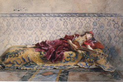 pmikos:  Alexandre Louis Leloir, (1843-1884), Moroccan Girl,
