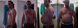 vangain:  Before 195lbs After 240lbs