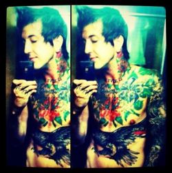 finest-of-bands:  Austin Carlile - Of Mice and Men ~Shirtless