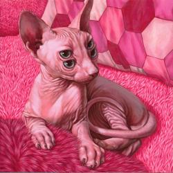 rfmmsd:  Artist: Casey Weldon “Gilly"  Acrylic on