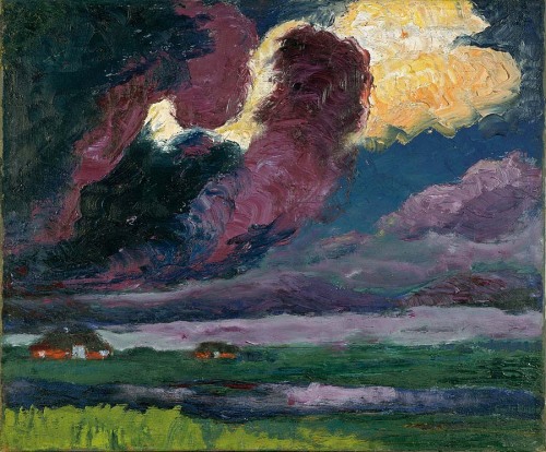 Emil Nolde (German, 1867-1956), Steigende Wolken [Rising Clouds],