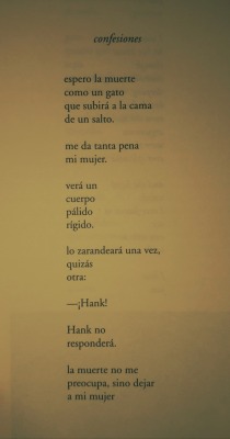 eljujeniodeletras: Charles Bukowski Mosha 