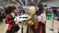 heartlessaquarius: Qrow trying to help Raven and Yang bond…