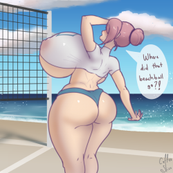 coffeeslice:  coffeeslice:  For real tho, where could those beachballs