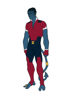 snibbits:  melovecomics:  - NIGHTCRAWLER - Another redesign,this