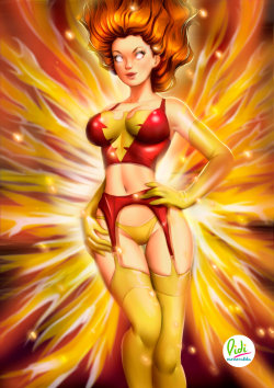 fandoms-females:  CBV #5 - Flame Burst ( dark_phoenix_by_didi_esmeralda