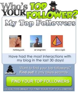 My top blog viewr is hotboyjunk, who viewed my blog 1516 times.Find