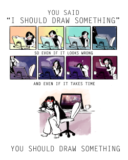 cloveochai:  a quick comic  to remind myself what to do the