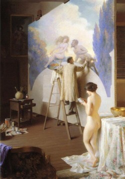 rearte: William Worchester Churchill - The Painter, 1913