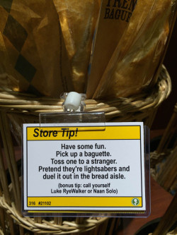 untexting:  obviousplant:  I added some store tips to a nearby