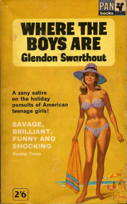 Where The Boys Are, by Gordon Swarthout (Pan, 1963) From a charity