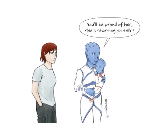 mairymstbonnet:Finally played Mass Effect Trilogy 