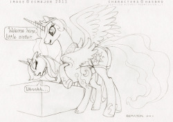 Ahh, yes. My first MLP:FiM picture. A single step that became