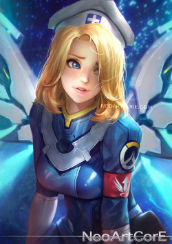 overwatch-arts:  Mercyby NeoArtCorE  