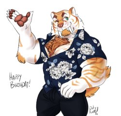 dulynotedart:  Birthday gift for @kihuotter’s boyfriend  …idk