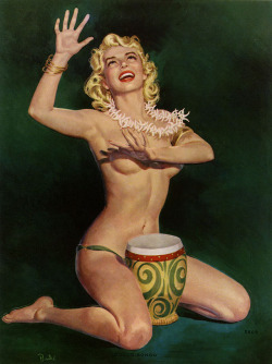 gmgallery:  Bongo Bongo by Al Brule (1950s) www.stores.eBay.com/GrapefruitMoonGallery