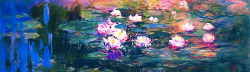 mfjr:water lilies by Claude Monet