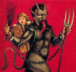 hevnbsideu:  Der Krampus, a German companion of Santa Claus,