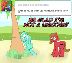 askpun:  Who’s that unicorn stuck in the tree? It’s Wacky