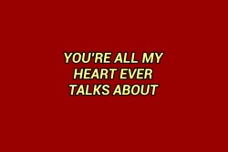 habaebiti:  // you’re all my heart ever talks about //  20.11.’15