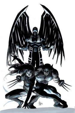 redcell6:  Uncanny X-Force by Mike Deodato Jr.