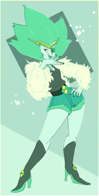 cutiekaboom:i love emerald so much hhhhhhhh heres her in a cute