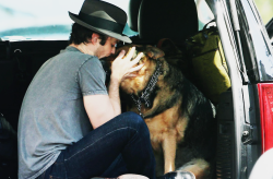 niklausroyals:  Ian Somerhalder  at LAX Airport in Los Angeles.