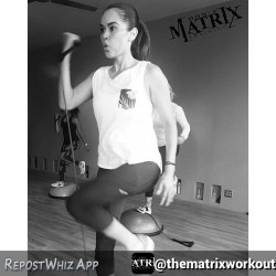 @thematrixworkout focused on my fitness goal. by 1daisymarie