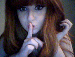 msredhourglass:  Shhhhhhhh! (Bad Gif!) 