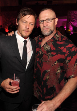 thewalking-dixon-winchesters:  Norman Reedus and Michael Rooker appreciation
