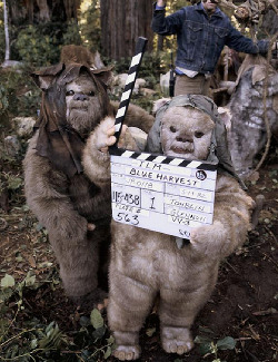 fuckyeahbehindthescenes:  Return of the Jedi was disguised as
