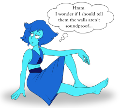 For those of you who might be wondering what Lapis was doing