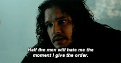 Jon Snow in 5x05, “Kill The Boy”