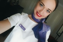 I’m a full on actual Cabin Crew Member now! Had my first flight