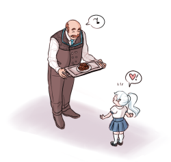 klein prob gave her more sweets than was necessary bc she was