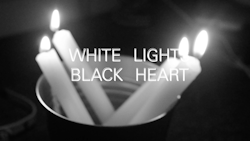 eau-trouble:White lights Black heartA 9 minutes long video with